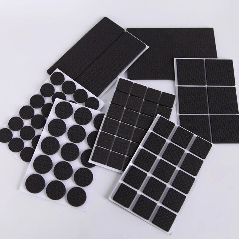 Self Adhesive Furniture Leg Feet Protector Pad Chair Leg Pad Anti-Skid Scratch DIY Resistant Furniture Feet Floor Protector Pads
