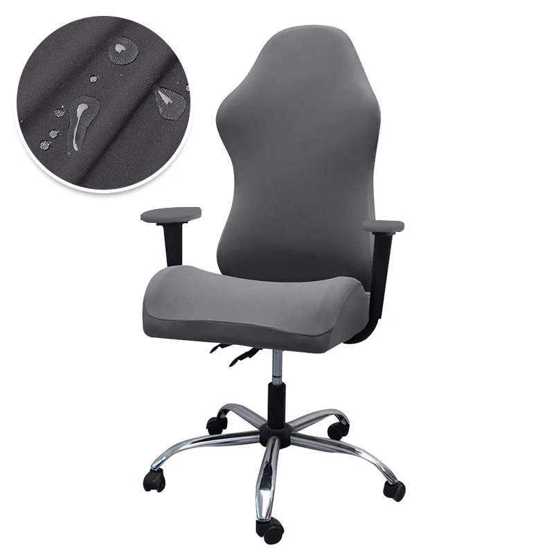 4pcs Gaming Chair Covers With Armrest Spandex Splicover Office Seat Cover For Computer Armchair Protector Cadeira Gamer