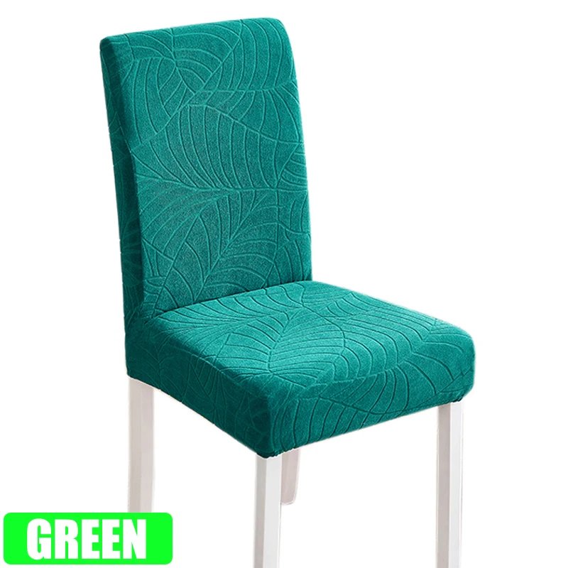 Jacquard Chair Cover for Dining Room Stretch Jacquard Dining Chair Cover Slipcover Elastic Spandex Kitchen Chair Cover Jacquard Chair Cover for Dining Room Stretch Jacquard Dining Chair Cover Slipcover Elastic Spandex Kitchen Chair Cover