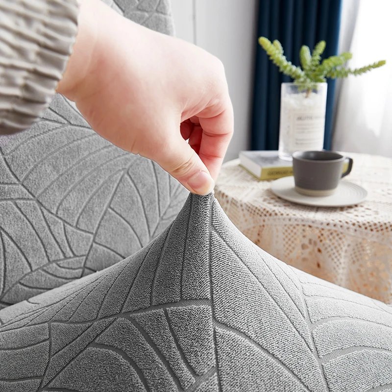 Jacquard Chair Cover for Dining Room Stretch Jacquard Dining Chair Cover Slipcover Elastic Spandex Kitchen Chair Cover Jacquard Chair Cover for Dining Room Stretch Jacquard Dining Chair Cover Slipcover Elastic Spandex Kitchen Chair Cover