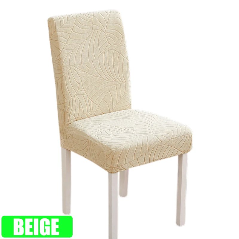 Jacquard Chair Cover for Dining Room Stretch Jacquard Dining Chair Cover Slipcover Elastic Spandex Kitchen Chair Cover Jacquard Chair Cover for Dining Room Stretch Jacquard Dining Chair Cover Slipcover Elastic Spandex Kitchen Chair Cover