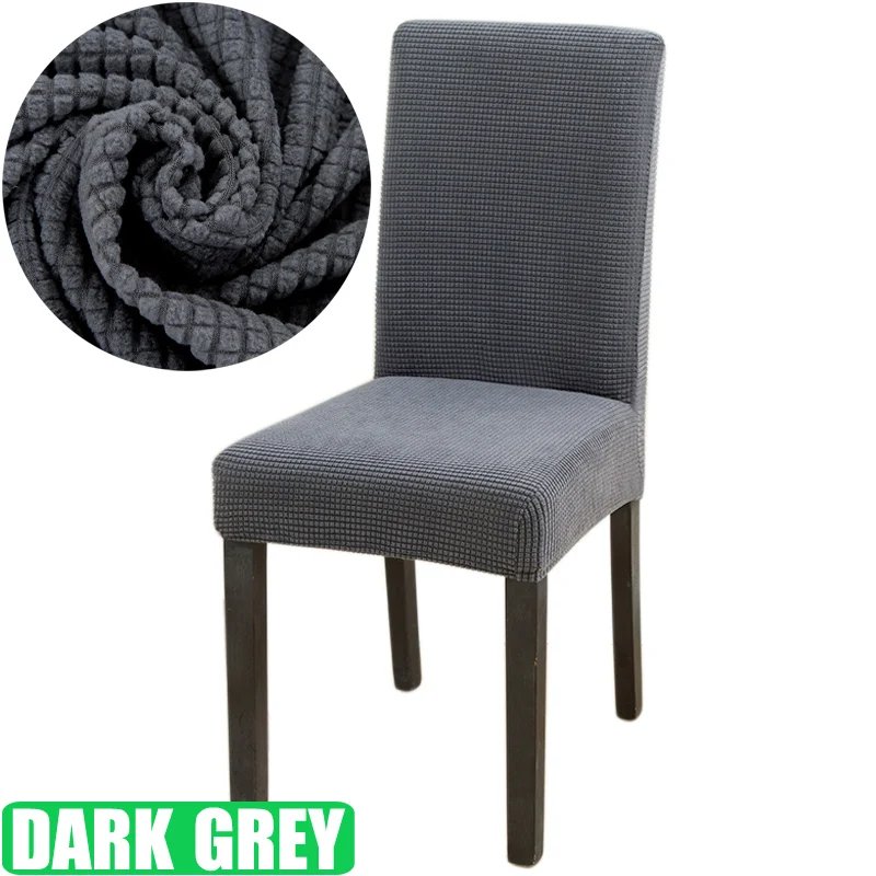 Jacquard Chair Cover for Dining Room Stretch Jacquard Dining Chair Cover Slipcover Elastic Spandex Kitchen Chair Cover Jacquard Chair Cover for Dining Room Stretch Jacquard Dining Chair Cover Slipcover Elastic Spandex Kitchen Chair Cover