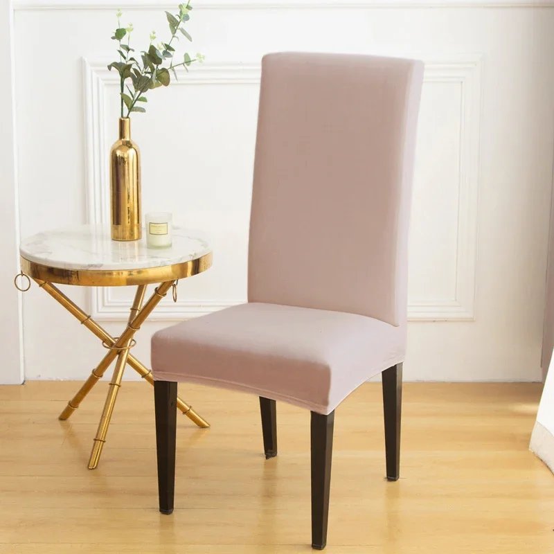 6pcs Spandex White Wedding Chair Cover For Hotel Banquet Dining Party Office Chair Slipcover 6pcs Spandex White Wedding Chair Cover For Hotel Banquet Dining Party Office Chair Slipcover
