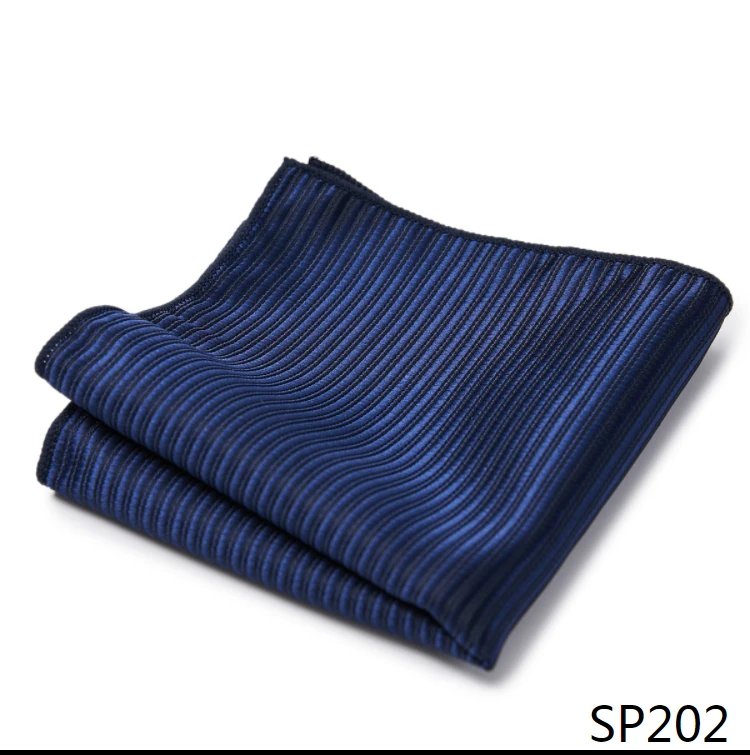 High Grade 2023 New Style Hot sale Handkerchief Black Suit Accessories Solid Men Abraham Lincoln's birthday