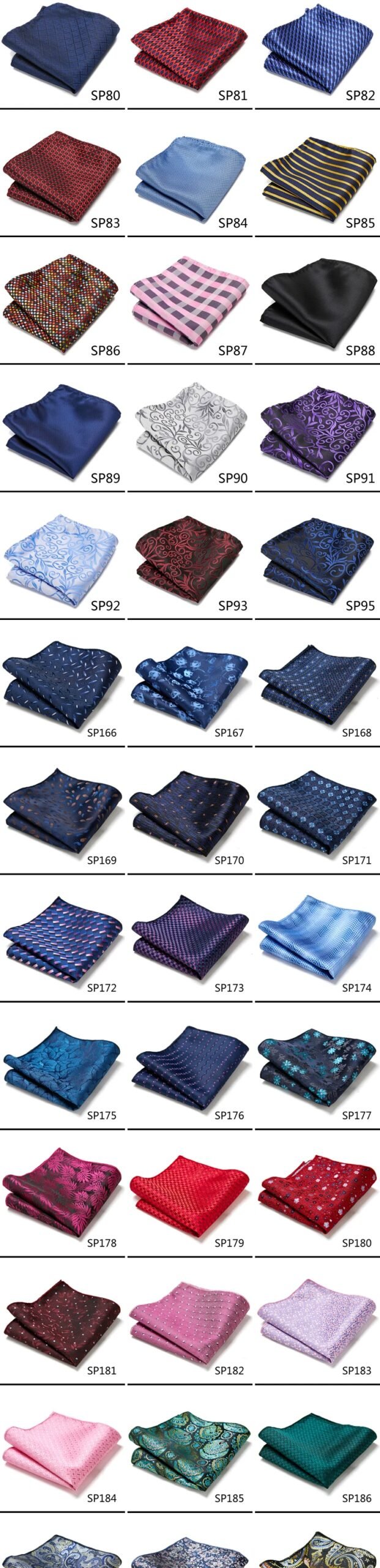 High Grade 2023 New Style Hot sale Handkerchief Black Suit Accessories Solid Men Abraham Lincoln's birthday