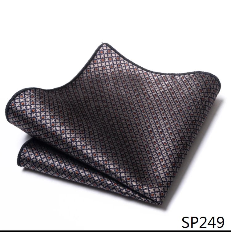 High Grade 2023 New Style Hot sale Handkerchief Black Suit Accessories Solid Men Abraham Lincoln's birthday