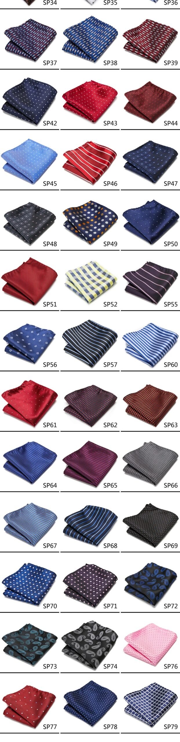 High Grade 2023 New Style Hot sale Handkerchief Black Suit Accessories Solid Men Abraham Lincoln's birthday