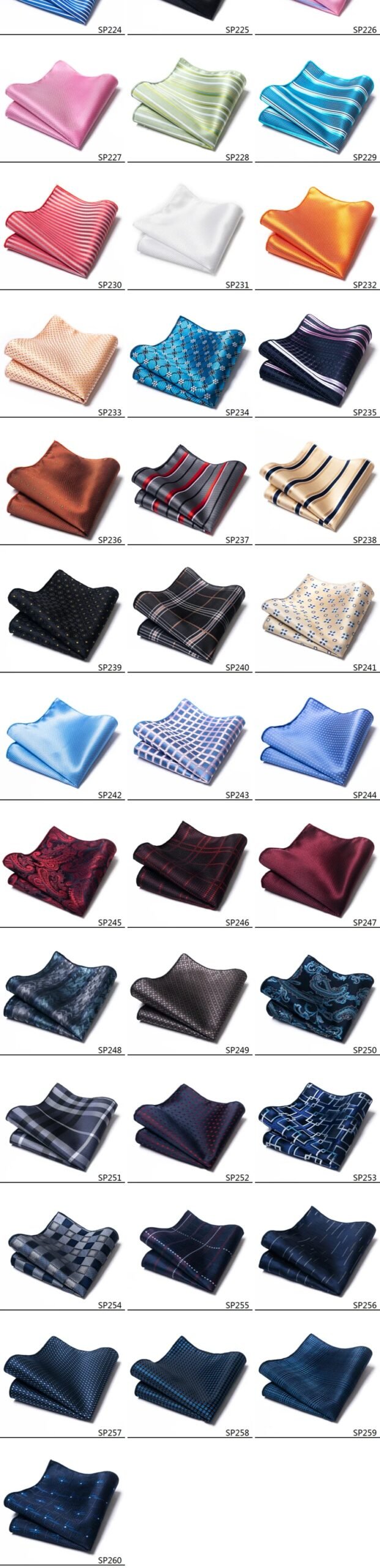 High Grade 2023 New Style Hot sale Handkerchief Black Suit Accessories Solid Men Abraham Lincoln's birthday