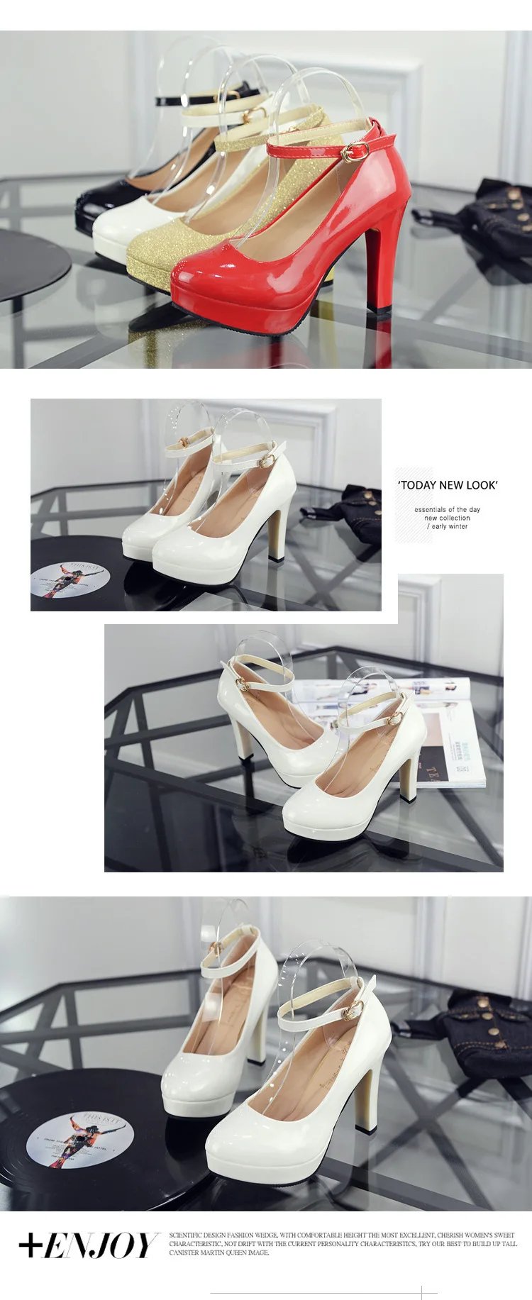2021Work Shoes Women Black Pumps Spring Casual Shoes Female High Heels White/red Weding Shoes 34 40 Plus Size Pumps 2021Work Shoes Women Black Pumps Spring Casual Shoes Female High Heels White/red Weding Shoes 34 40 Plus Size Pumps