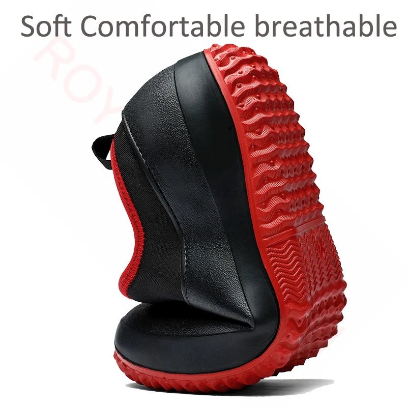 Comfortable non slip Kitchen Shoes Mens Rain Boots Waterproof Shoes Clogs Garden Shoes Kitchen Shoes Chef Shoes zapatos size 49
