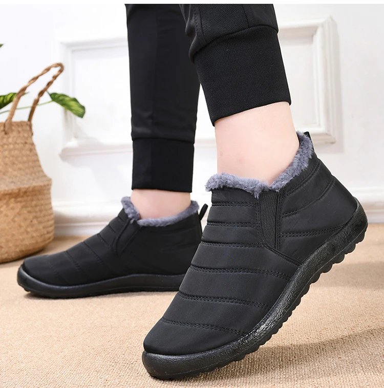Boots Men Snow Outdoor Mens Fur Shoes Men's Winter Boots Hiking Ankle Boots Waterproof Men Shoes Work Shoes Footwear Boots Men Snow Outdoor Mens Fur Shoes Men's Winter Boots Hiking Ankle Boots Waterproof Men Shoes Work Shoes Footwear
