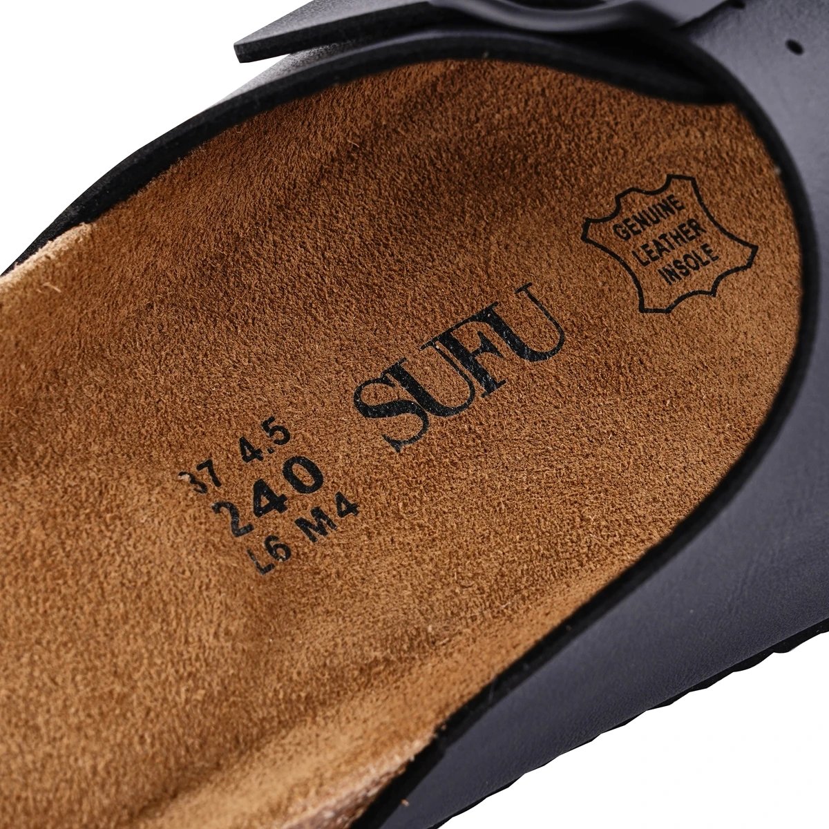 SUFU New Leather Birkenstocks Cork Flip-flops for women Couple Vintage Summer Wear Muller Slippers Fashion Casual Beach Sandals SUFU New Leather Birkenstocks Cork Flip-flops for women Couple Vintage Summer Wear Muller Slippers Fashion Casual Beach Sandals