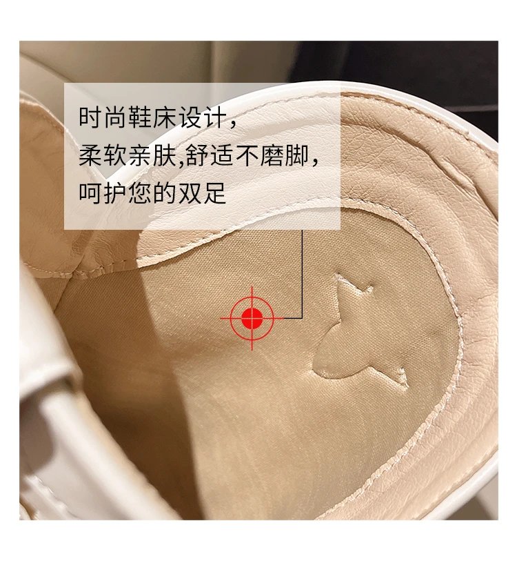 Women's Boots Retro Autumn Winter White Knee High Boots Big Size 41 Women Comfy Walking Female Western Cowboy Boot Women's Shoes