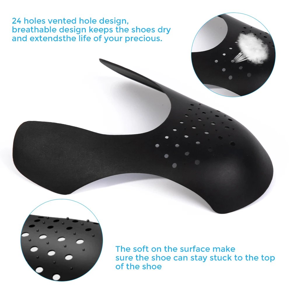1 Pair Shoe Trees Sneaker Air Force Anti-Wrinkle Crease Fold Support Toe Cap Practical Protector Accessories Universal