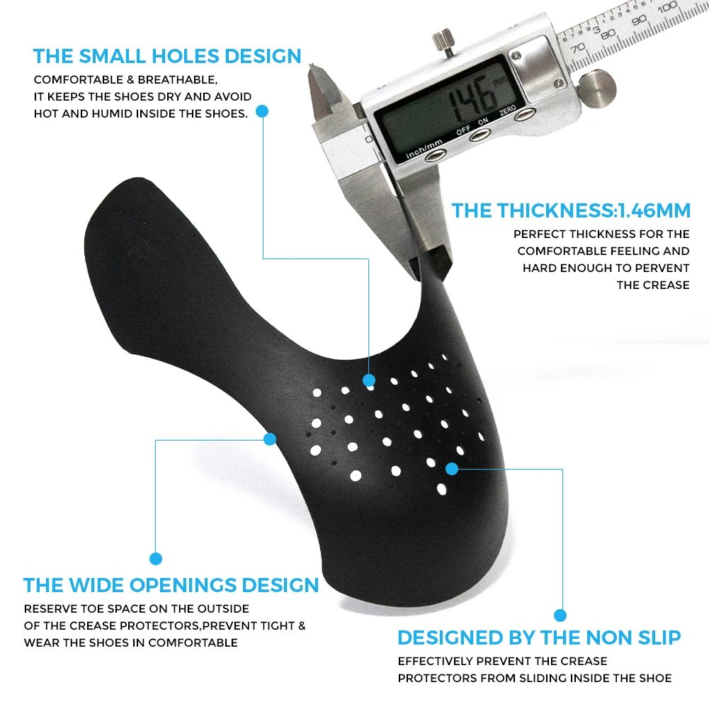 1 Pair Shoe Trees Sneaker Air Force Anti-Wrinkle Crease Fold Support Toe Cap Practical Protector Accessories Universal