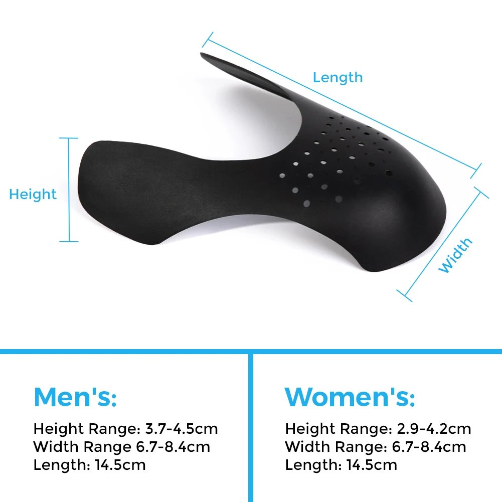 1 Pair Shoe Trees Sneaker Air Force Anti-Wrinkle Crease Fold Support Toe Cap Practical Protector Accessories Universal