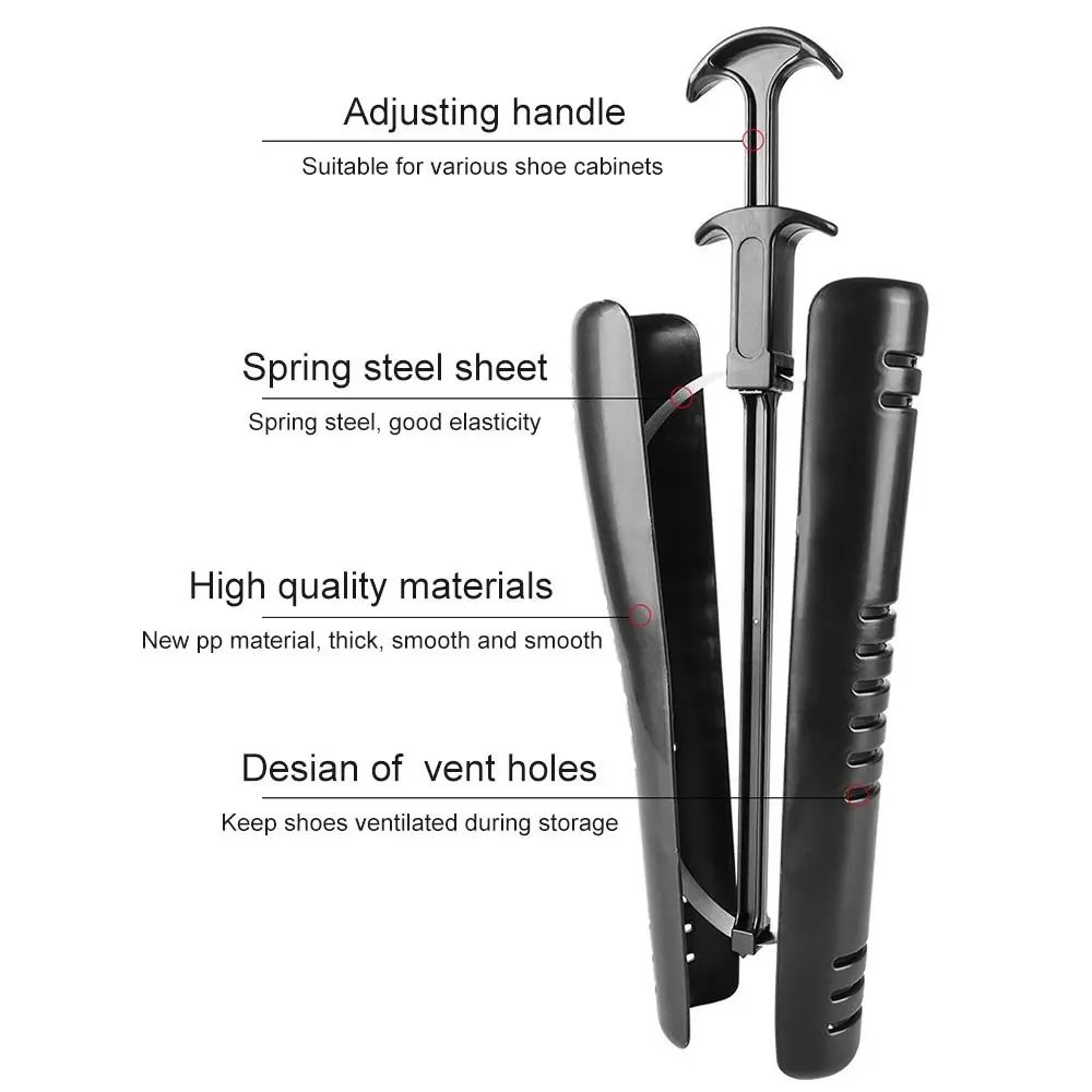 1pc/2pcs Durable Shaper Supporter Anti-wrinkling Adjustable Stretcher Stand Storage Hanger Long Boot Support Shoe Holder