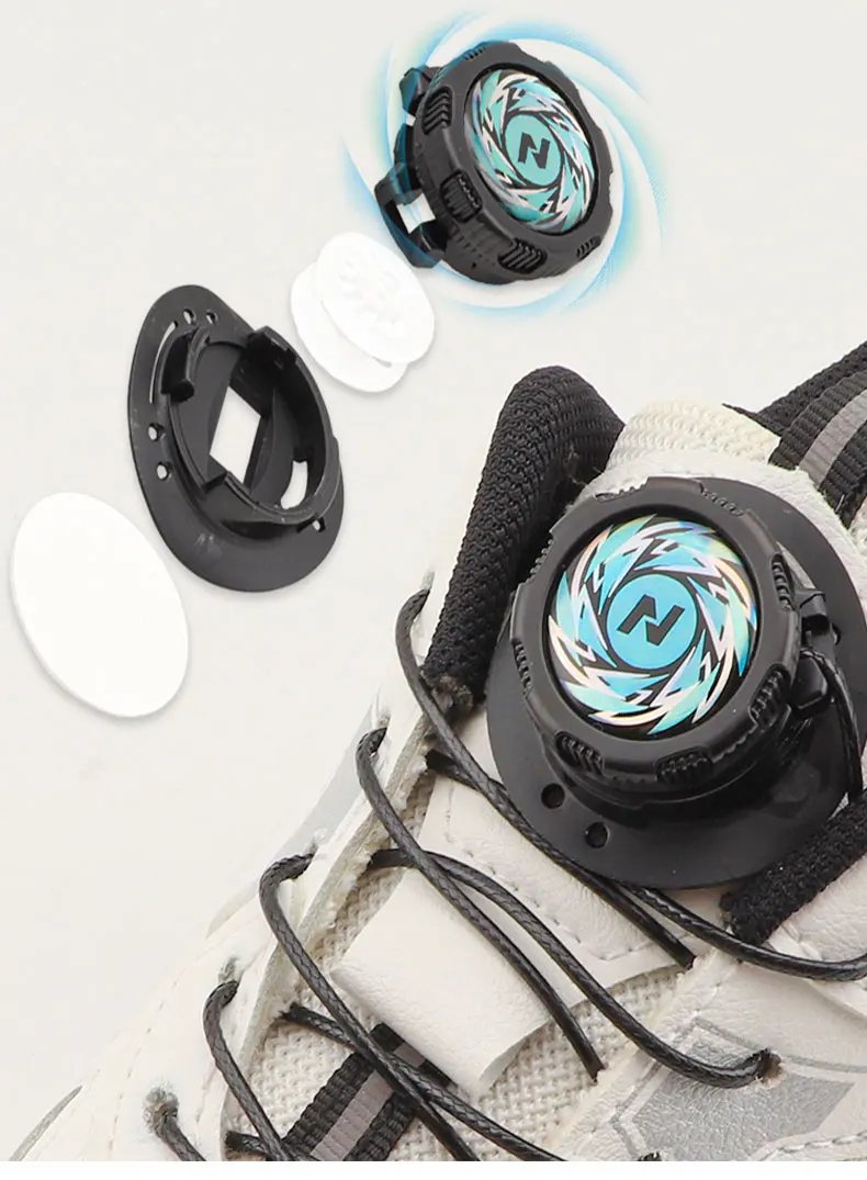 1Pair Automatic Shoelaces Without ties Swivel Buckle Elastic Laces Sneakers Adult Kids Thick Round Shoelace No Tie Shoe laces