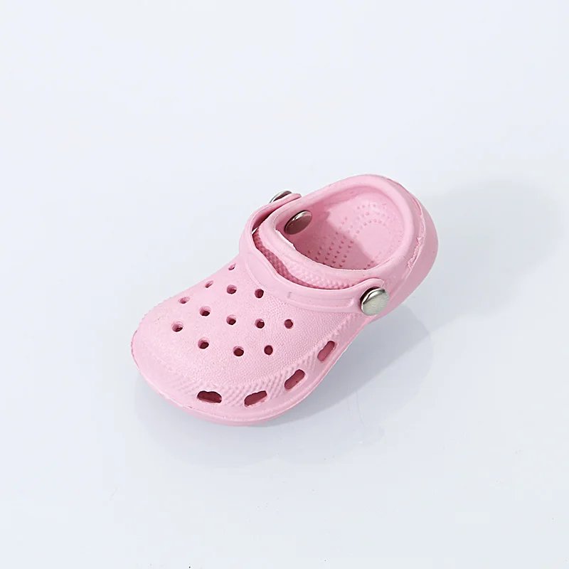 3D New Mini Shoes Shape PVC Shoe Charms for Crocs Accessories Women Beach Bag Sandals Buckle Kids Shoe Pins DIY Shoe Decorations