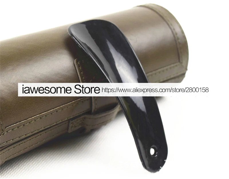 Professional Shoes Care Kit Portable For Boots Sneakers Cleaning Set Polish Brush horn Shine Polishing Tool For Leather Shoes