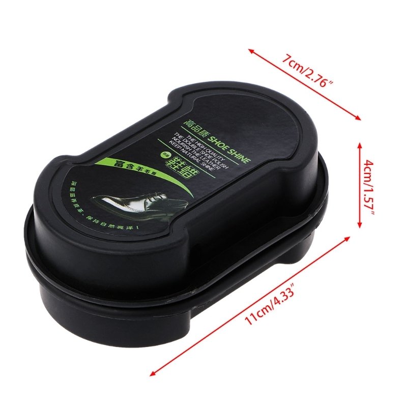 2024 New Quick Polish Shoes Cleaning Brush Liquid Cleaning Wax Leather Polishing Sponge