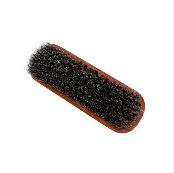 Horse Hair Brush Men Shoe Boot Polish Natural Wooden Shoe Oil Polishing Tools Cleaning Brush for Suede Nubuck Boot Shoes Cleaner