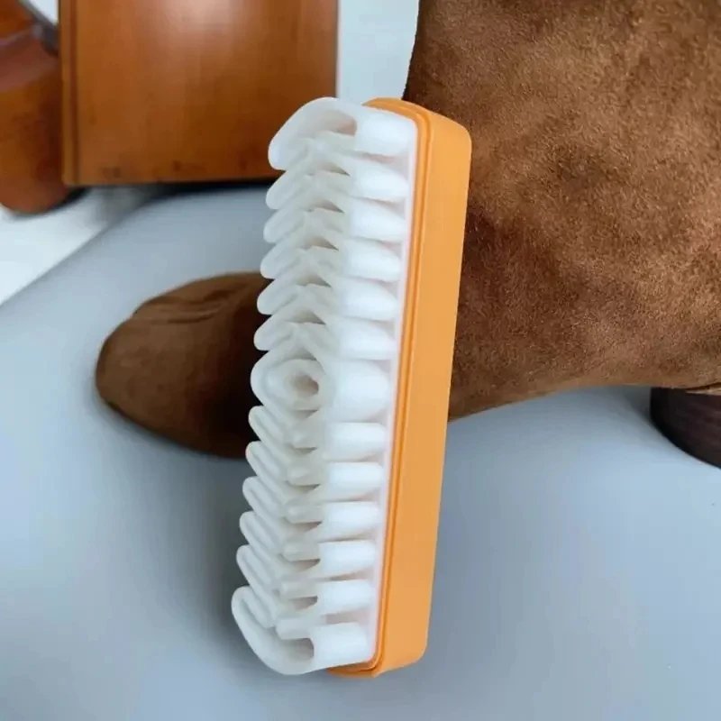 Leather Brush For Suede Boots Bags Scrubber Cleaner White Rubber Crepe Shoe Brush Household Necessary Leather Brush For Suede Boots Bags Scrubber Cleaner White Rubber Crepe Shoe Brush Household Necessary