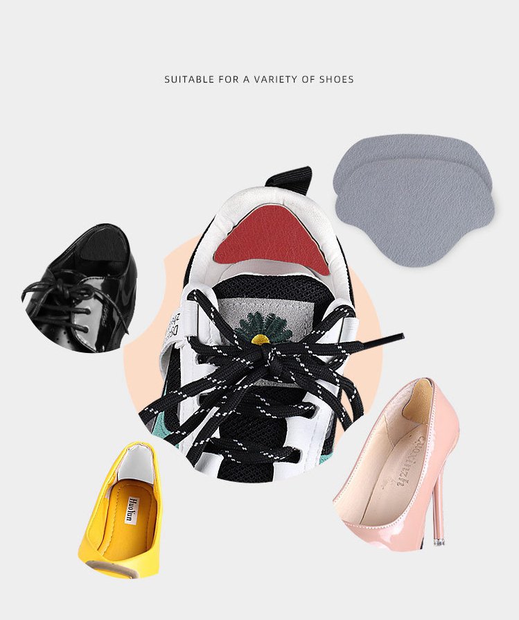 Sports Shoes Patch Shoe Hole Repair Kit Self-Adhesive Heel Hole Repair Heel Inserts Sneakers Heel Protector Foot Care Shoe Pads