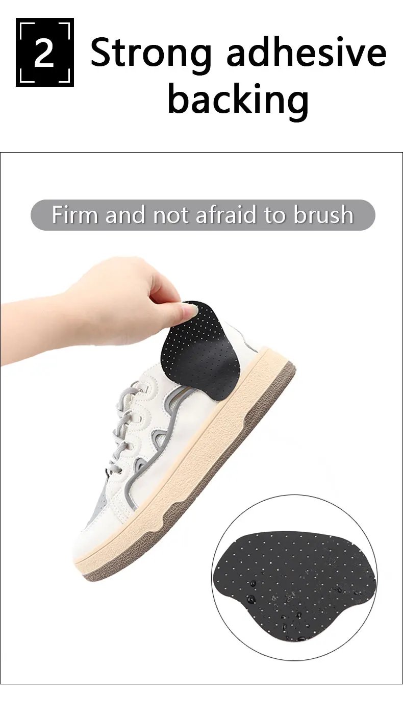 Sports Shoes Patch Shoe Hole Repair Kit Self-Adhesive Heel Hole Repair Heel Inserts Sneakers Heel Protector Foot Care Shoe Pads
