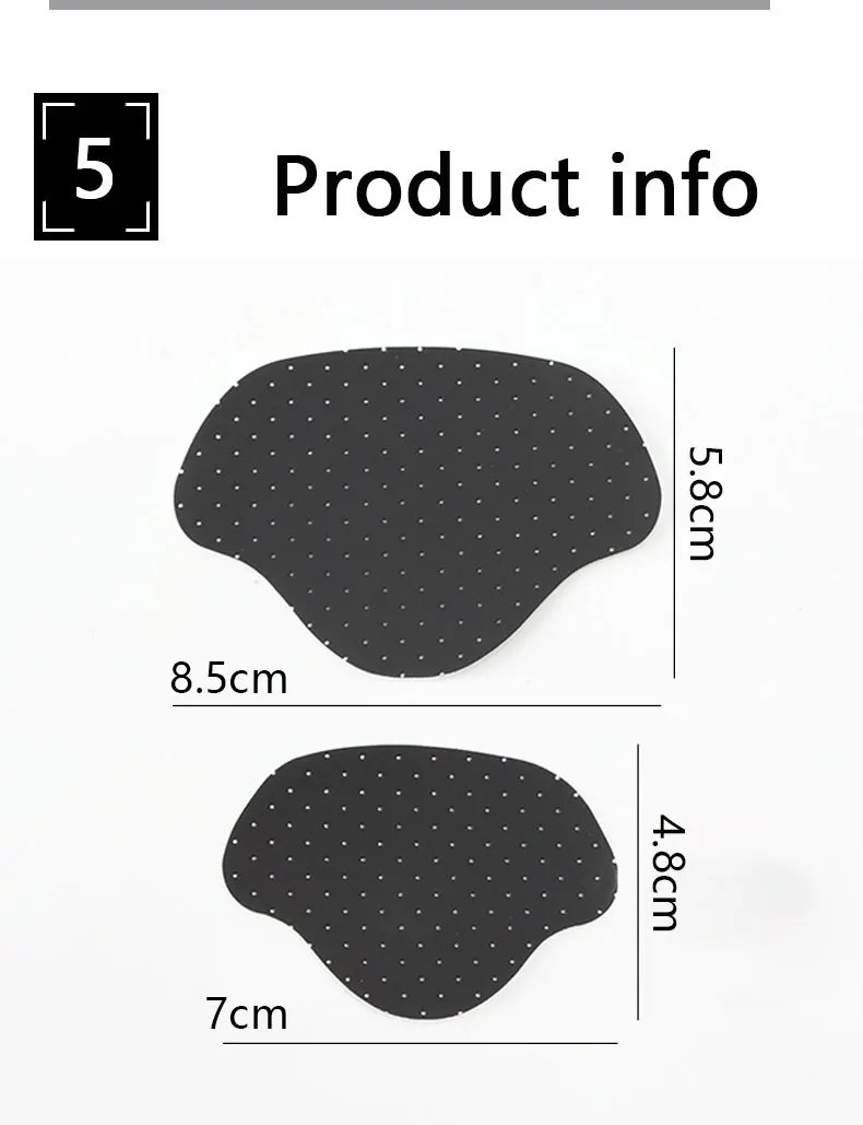 Sports Shoes Patch Shoe Hole Repair Kit Self-Adhesive Heel Hole Repair Heel Inserts Sneakers Heel Protector Foot Care Shoe Pads