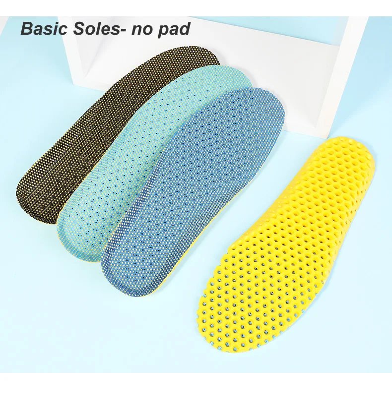 Orthopedic Memory Foam Sport Support Insert Feet Care Insoles for Shoes Men Women Orthotic Breathable Running Cushion Men Women