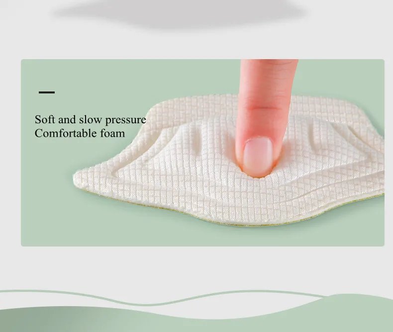 2pcs Adjustable Size Insoles Patch Heel Pads Shoes Anti-wear Feet Pad Sneaker Heel Anti Blister Friction Protector Back Pads