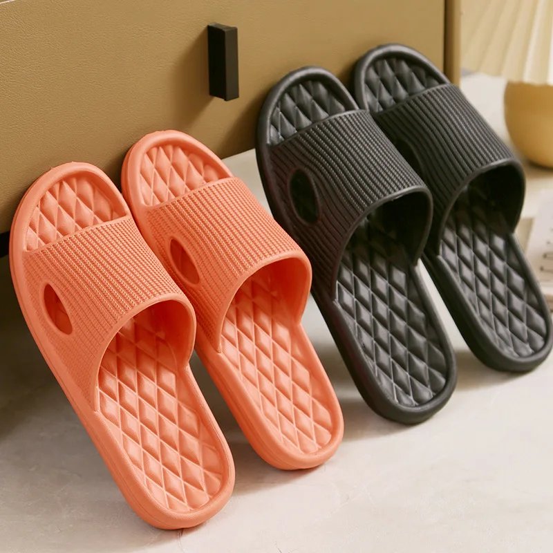 Soft Home Slippers Couple Summer Indoor Skid Proof Bathroom Slippers Sandals Hotel Solid Color Men Women Flip Flops Flat Shoes Soft Home Slippers Couple Summer Indoor Skid Proof Bathroom Slippers Sandals Hotel Solid Color Men Women Flip Flops Flat Shoes