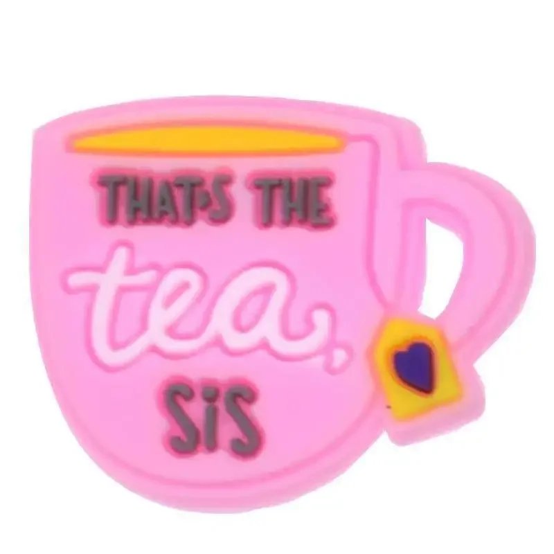 23 characters PVC shoe buckle charms accessories decorations for sandals sneaker clog wristbands for girl unisex gift DIY drop