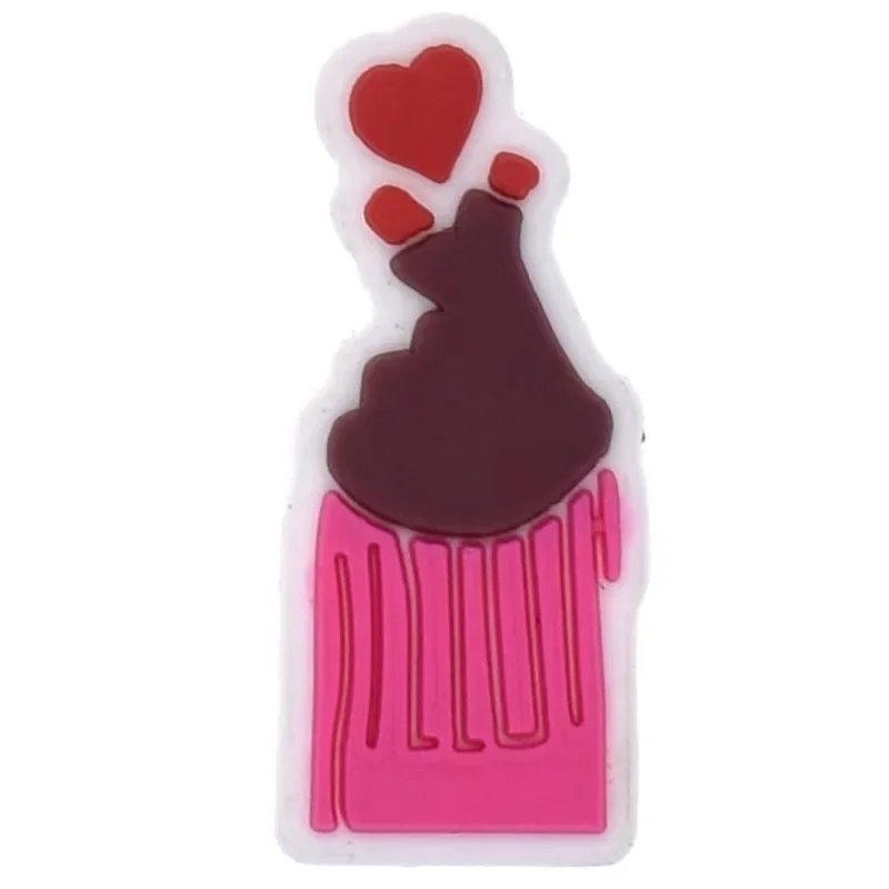 23 characters PVC shoe buckle charms accessories decorations for sandals sneaker clog wristbands for girl unisex gift DIY drop