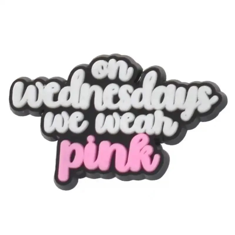 23 characters PVC shoe buckle charms accessories decorations for sandals sneaker clog wristbands for girl unisex gift DIY drop