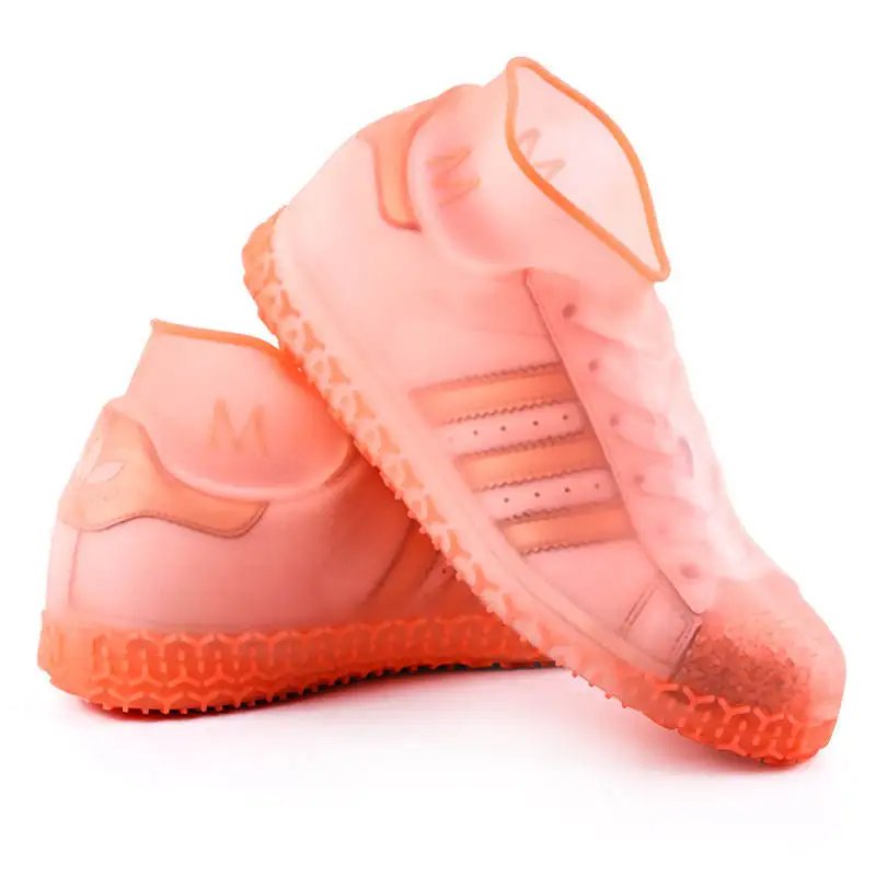 1pc Reusable Unisex Wearable Waterproof Protective Rainproof Silicon Shoe Cover