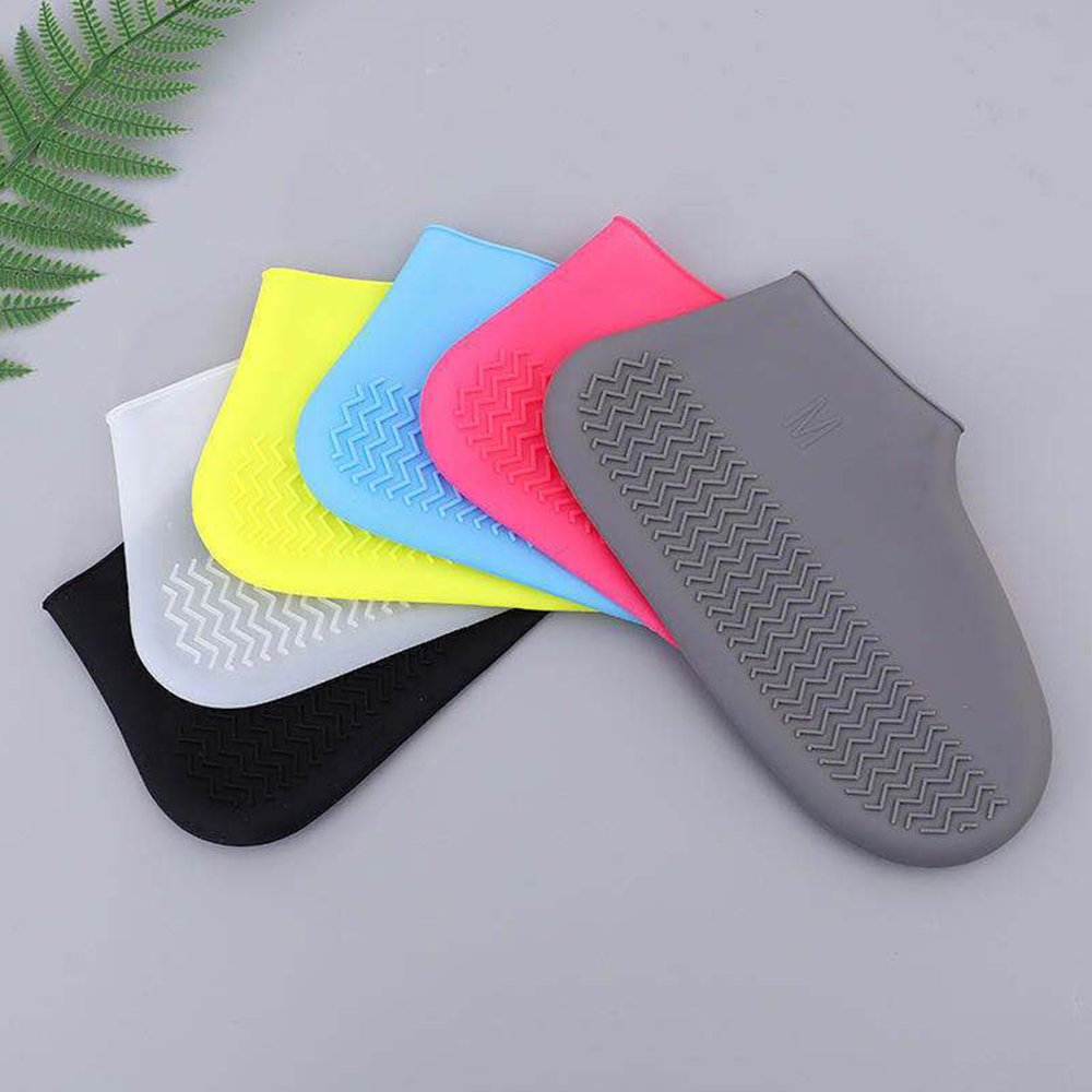 Anti-Slip Silicone Shoe Covers Reusable Non-Slip Waterproof Wear-Resistant Rain Shoe Covers Protector Boot For Outdoor Rainy Day
