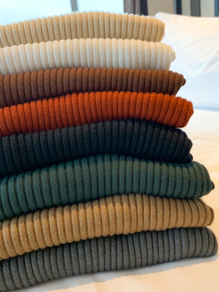 Purchase limit 1 piece Elegant Solid Basic Knitted Tops Women Turtlneck Sweater Long Sleeve Casual Slim Pullover Korean Fashion Simple Chic Clothes