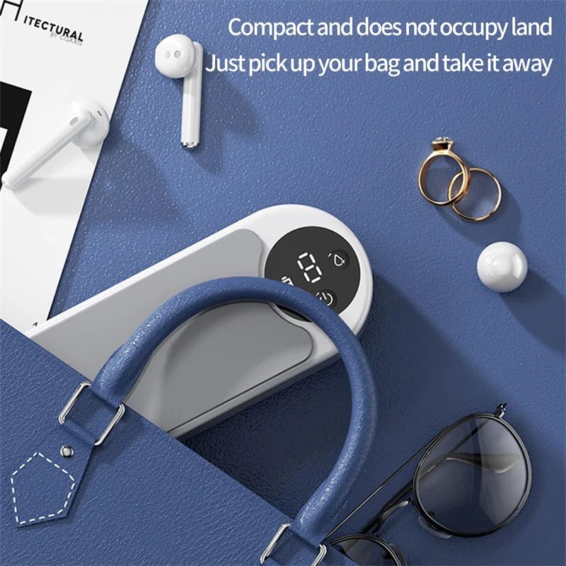 Purchase limit 1 piece Portable Household Cleaning Machine, 450ml Clean Pod Ultrasonic Cleaner, Jewelry Cleaner Machine for Ring, Glasses, Makeup Brush