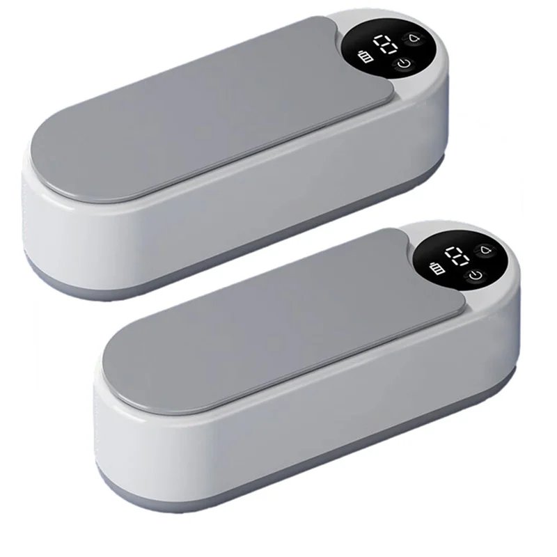 Purchase limit 1 piece Portable Household Cleaning Machine, 450ml Clean Pod Ultrasonic Cleaner, Jewelry Cleaner Machine for Ring, Glasses, Makeup Brush