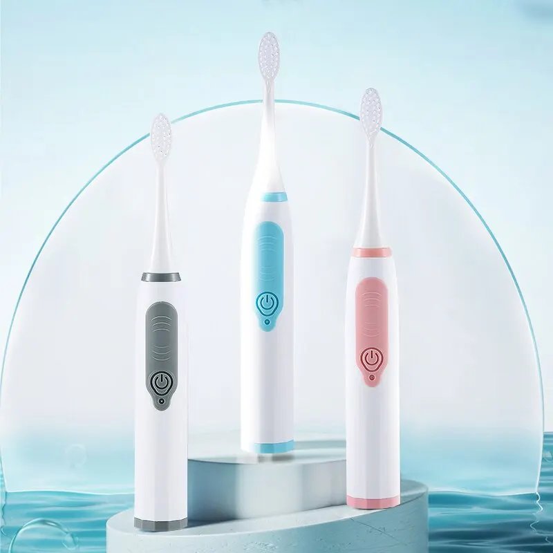 Purchase limit 1 piece Sonic Electric Toothbrush for Men and Women Adult Household Non Rechargeable Soft Hair IPX6 Waterproof Purchase limit 1 piece Sonic Electric Toothbrush for Men and Women Adult Household Non Rechargeable Soft Hair IPX6 Waterproof