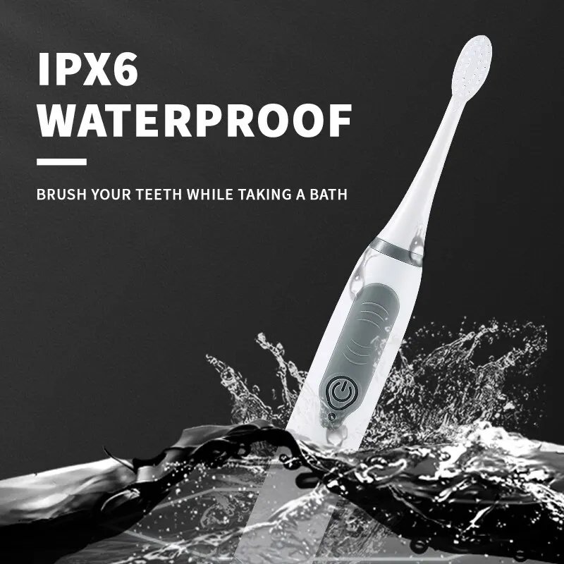 Purchase limit 1 piece Sonic Electric Toothbrush for Men and Women Adult Household Non Rechargeable Soft Hair IPX6 Waterproof Purchase limit 1 piece Sonic Electric Toothbrush for Men and Women Adult Household Non Rechargeable Soft Hair IPX6 Waterproof