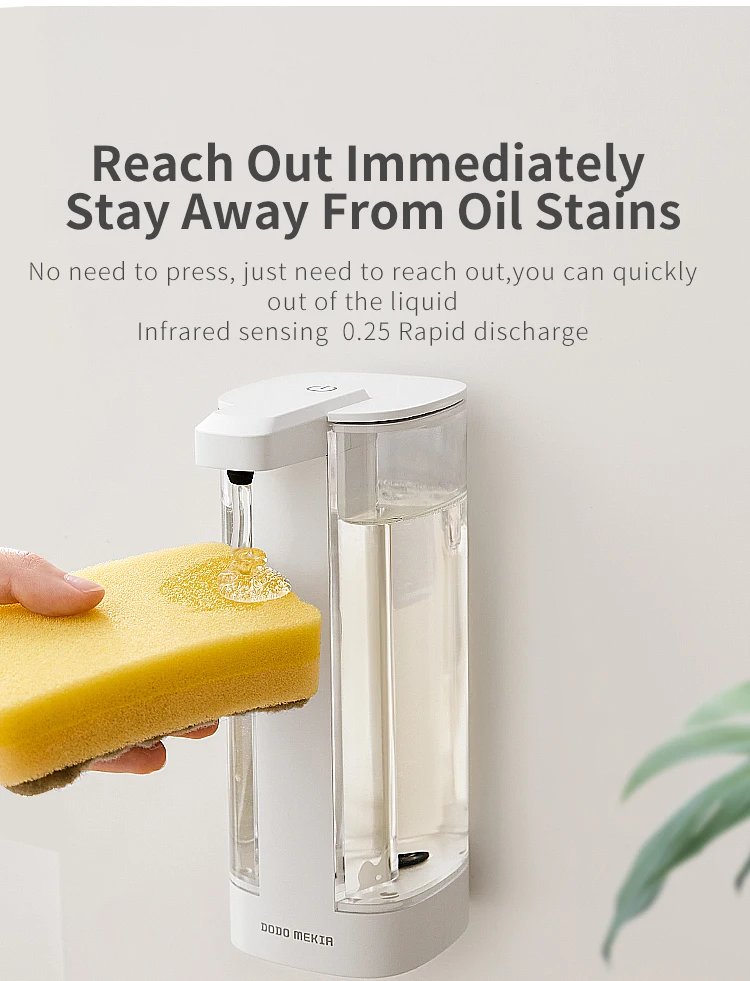 Purchase limit 1 piece Automatic Dishwashing Machine Sensor Intelligent Hand Washing Machine Kitchen Hand Sanitizer Soap Dispenser