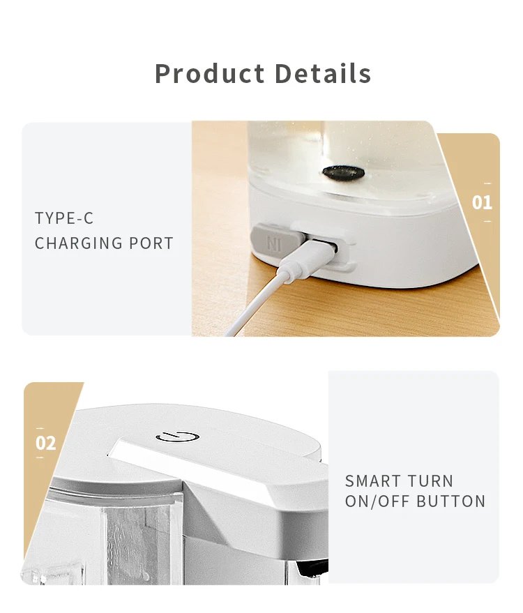 Purchase limit 1 piece Automatic Dishwashing Machine Sensor Intelligent Hand Washing Machine Kitchen Hand Sanitizer Soap Dispenser