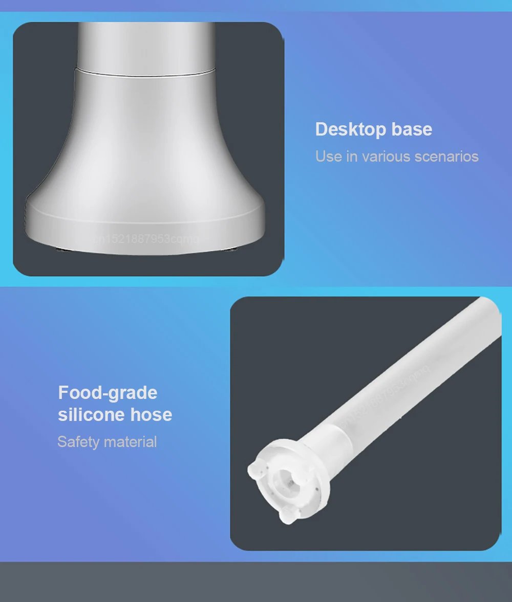 Purchase limit 1 piece Electric Water Gallon Bottle Pump Automatic Water Dispenser Pump 19 Liters Foldable Desktop Water Bottle Pump H3 Rechargeable