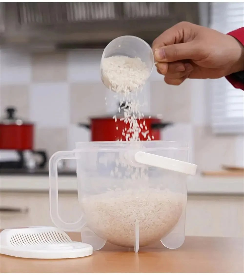 Super Practical Creative Fashion Quick Wash The Washing Rice Device Rice Of Multifunctional Washer Rice Washing Kitchen Tools