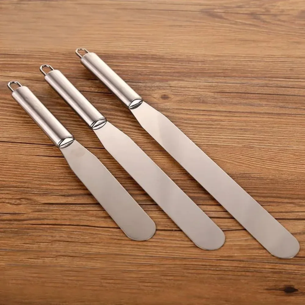 6/8/10/12 Inch Stainless Steel Cream Icing Frosting Spatula for Cake DIY Cake Decorating Tools Utensils Accessories 6/8/10/12 Inch Stainless Steel Cream Icing Frosting Spatula for Cake DIY Cake Decorating Tools Utensils Accessories