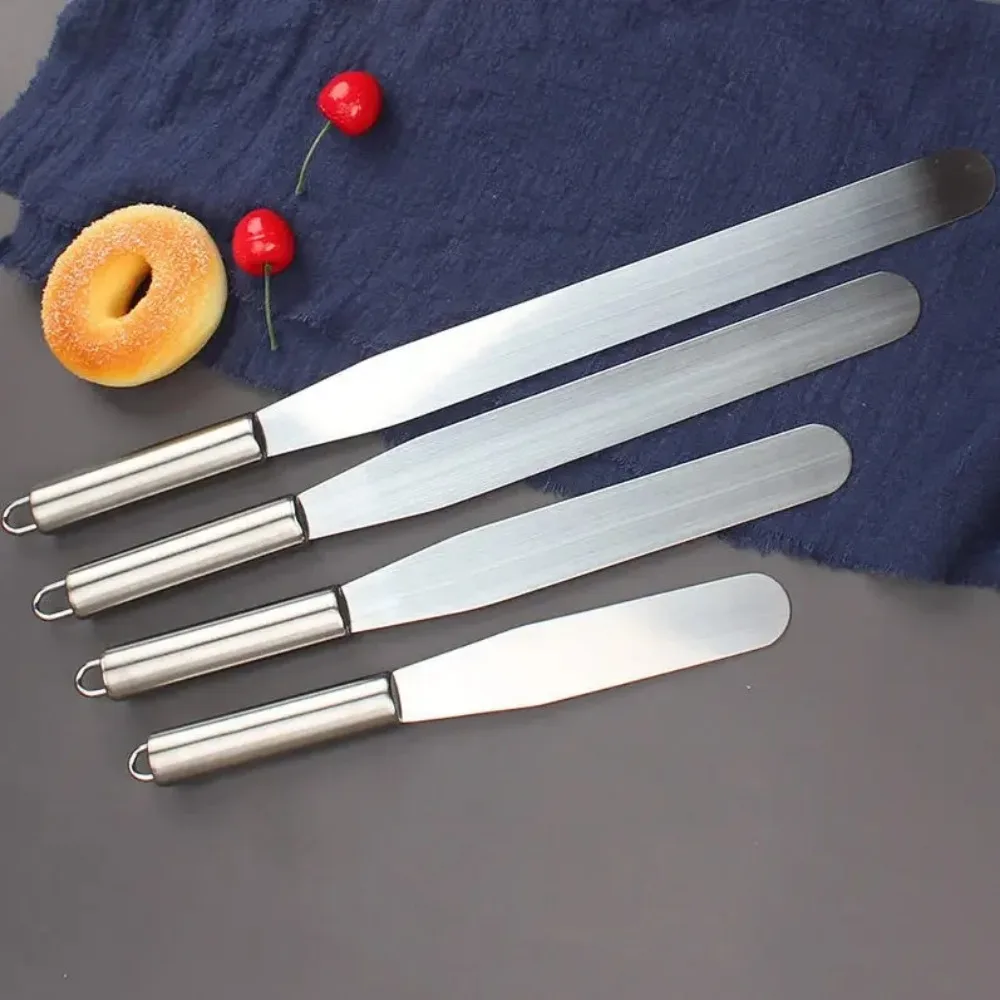 6/8/10/12 Inch Stainless Steel Cream Icing Frosting Spatula for Cake DIY Cake Decorating Tools Utensils Accessories 6/8/10/12 Inch Stainless Steel Cream Icing Frosting Spatula for Cake DIY Cake Decorating Tools Utensils Accessories