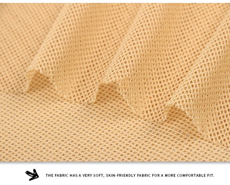 155x45cm 2x2 Low-stretch Mesh Fabric for Sewing Mosquito Net Curtain T-shirt Sportswear Knitted Lining Fabric Cloth Accessories